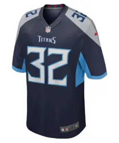 Greg Mabin Tennessee Titans Nike Home Game Player Jersey - Navy - Image 3