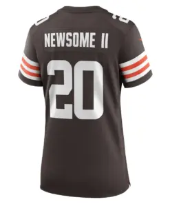 Greg Newsome II Cleveland Browns Nike Women's Game Jersey - Brown - Image 4