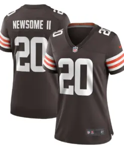 Alternative view of Greg Newsome II Cleveland Browns Nike Women's Game Jersey - Brown
