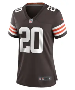 Greg Newsome II Cleveland Browns Nike Women's Game Jersey - Brown - Image 3