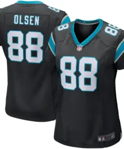 Greg Olsen Carolina Panthers Nike Women's Game Jersey - Black