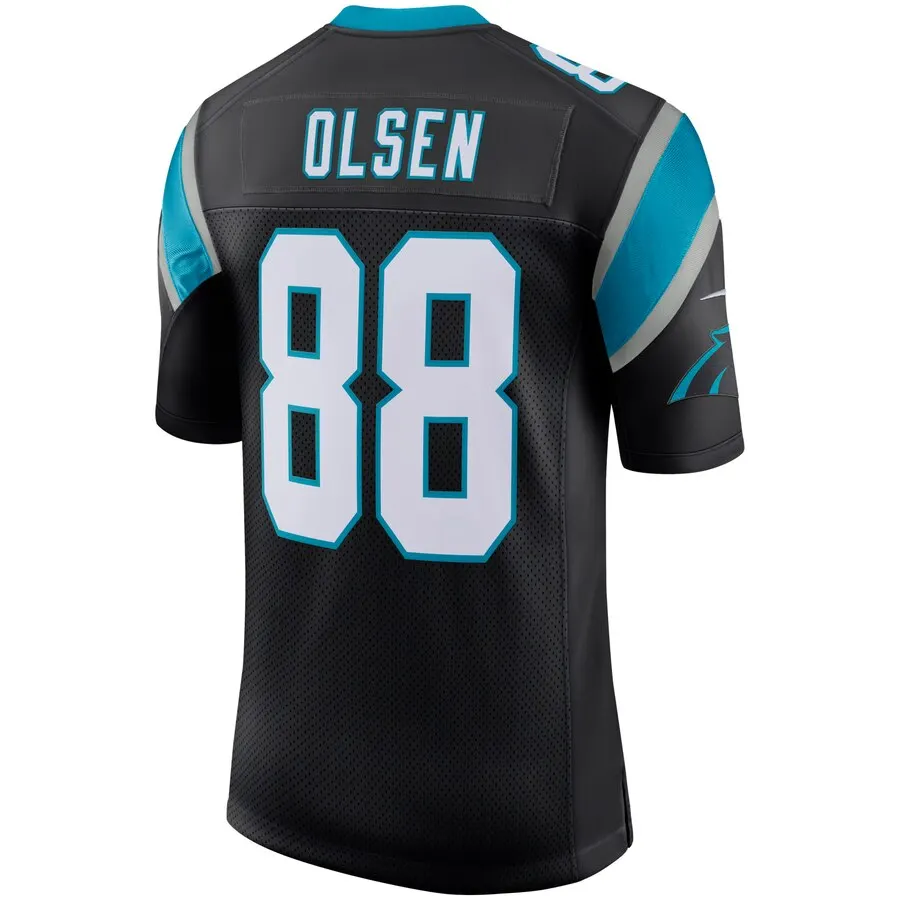 Greg Olsen Carolina Panthers Nike Youth Classic Limited Player Jersey - Black - Image 3