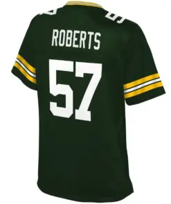 Greg Roberts Green Bay Packers NFL Pro Line Women's Player Jersey - Dark Green - Image 3