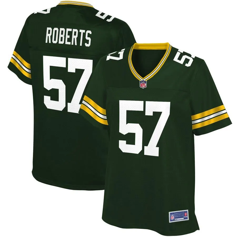 Greg Roberts Green Bay Packers NFL Pro Line Women's Player Jersey - Dark Green