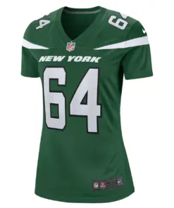 Greg Senat New York Jets Nike Women's Game Player Jersey - Gotham Green - Image 3