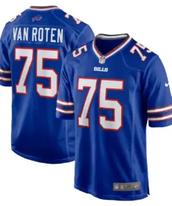 Greg Van Roten Buffalo Bills Nike Game Player Jersey - Royal Blue