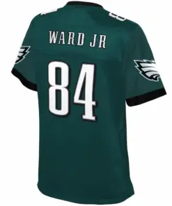 Greg Ward Jr. Philadelphia Eagles NFL Pro Line Women's Team Player Jersey - Midnight Green - Image 3
