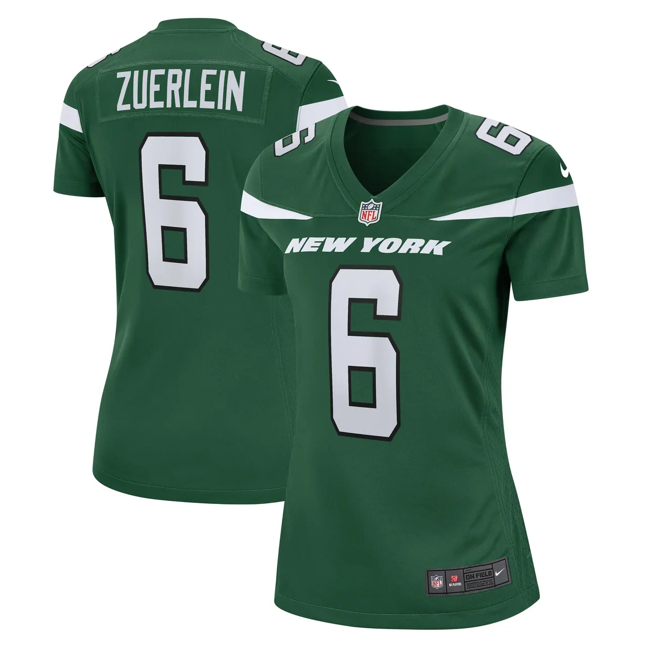 Greg Zuerlein New York Jets Nike Women's Game Player Jersey - Gotham Green - Image 2