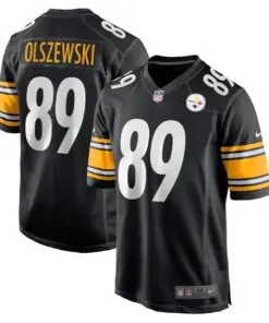 Gunner Olszewski Pittsburgh Steelers Nike Game Player Jersey - Black