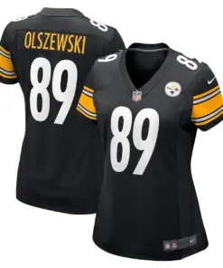 Gunner Olszewski Pittsburgh Steelers Nike Women's Game Player Jersey - Black