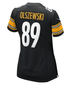 Gunner Olszewski Pittsburgh Steelers Nike Women's Game Player Jersey - Black - Image 4