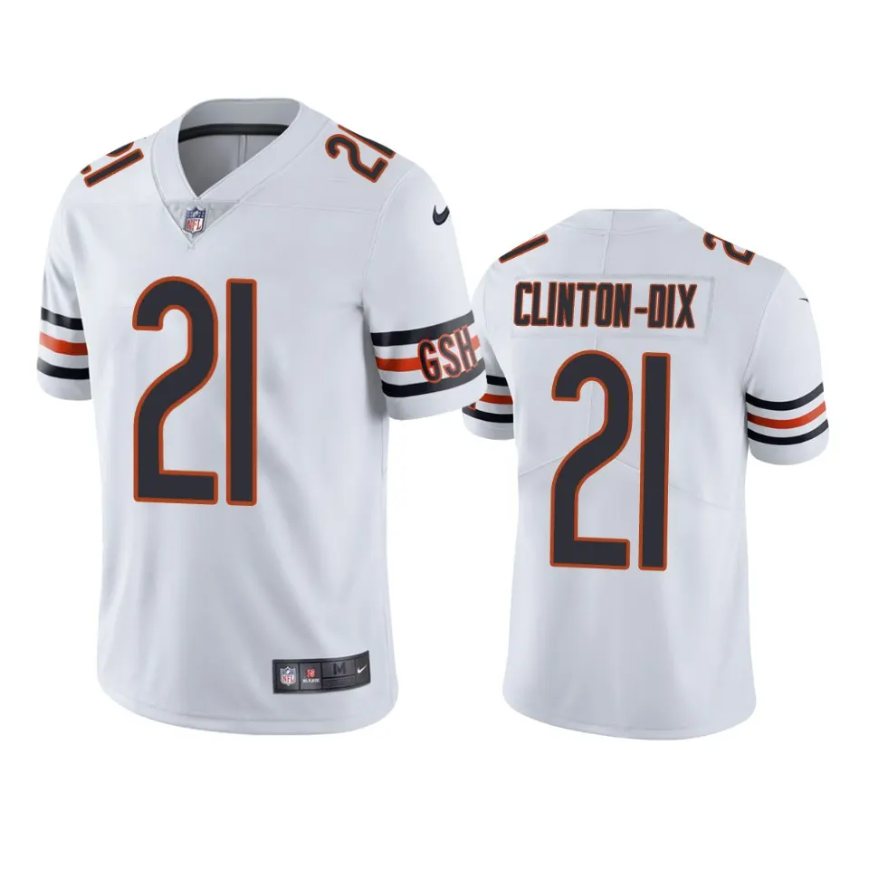 Ha Clinton-Dix Chicago Bears Nike Vapor Limited Jersey - White