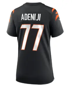 Hakeem Adeniji Cincinnati Bengals Nike Women's Game Jersey - Black - Image 4