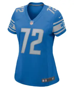 Halapoulivaati Vaitai Detroit Lions Nike Women's Game Jersey - Royal Blue - Image 3