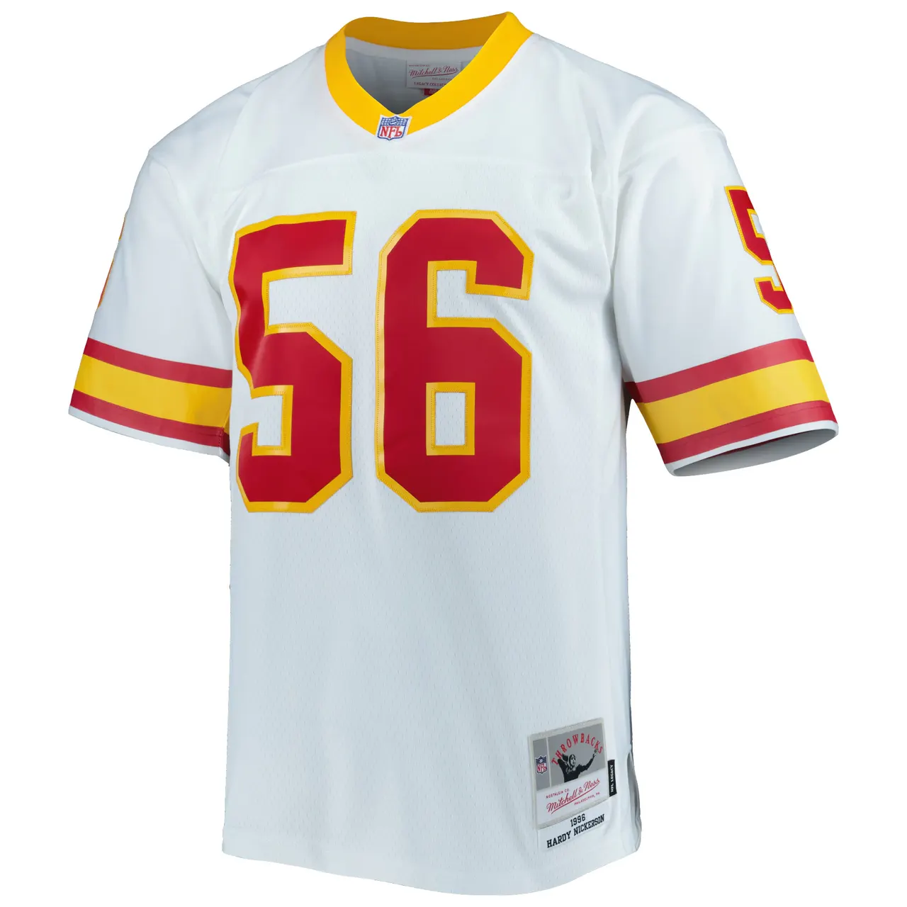 Hardy Nickerson Tampa Bay Buccaneers Mitchell & Ness 1996 Legacy Replica Jersey - White - Image 3