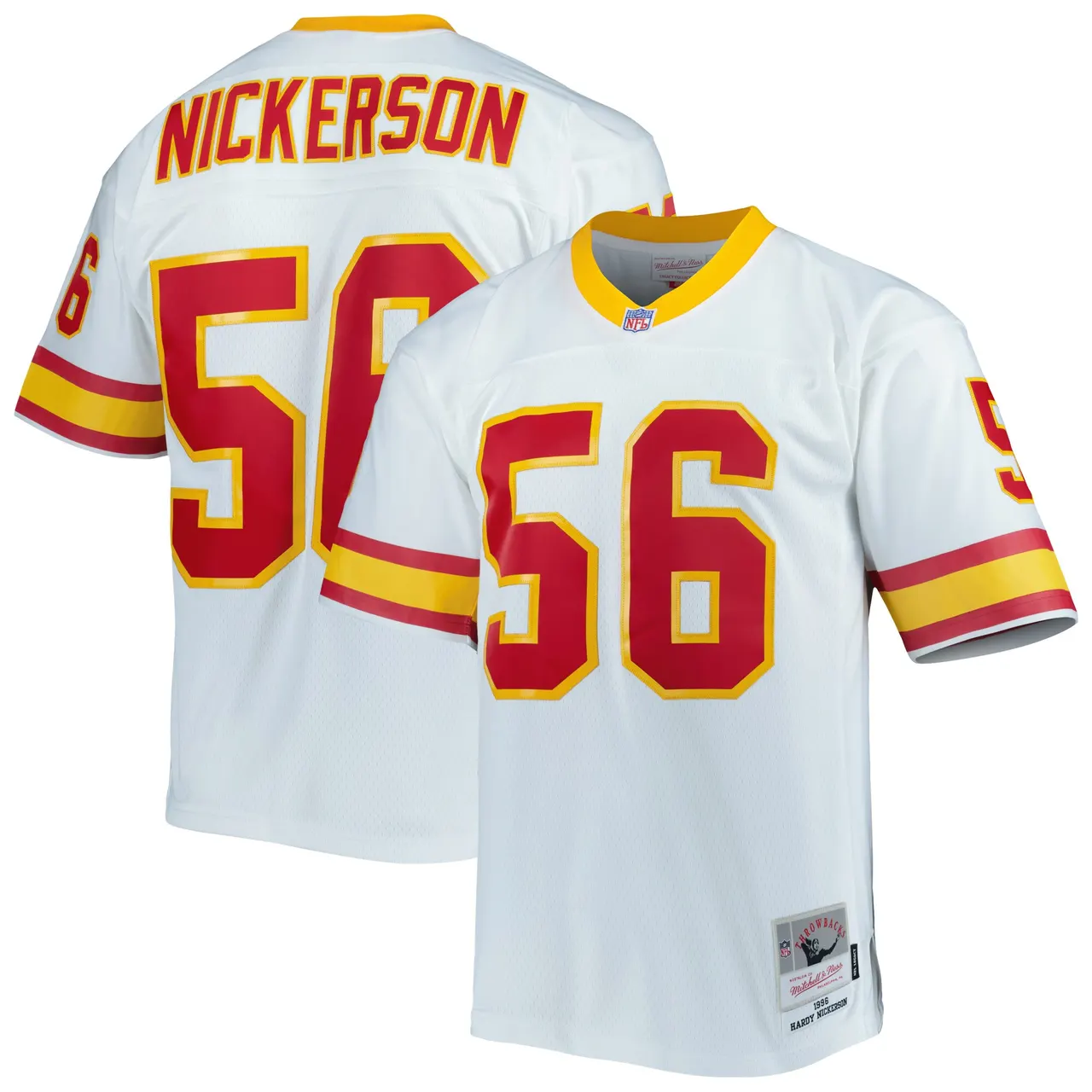 Hardy Nickerson Tampa Bay Buccaneers Mitchell & Ness 1996 Legacy Replica Jersey - White - Image 2