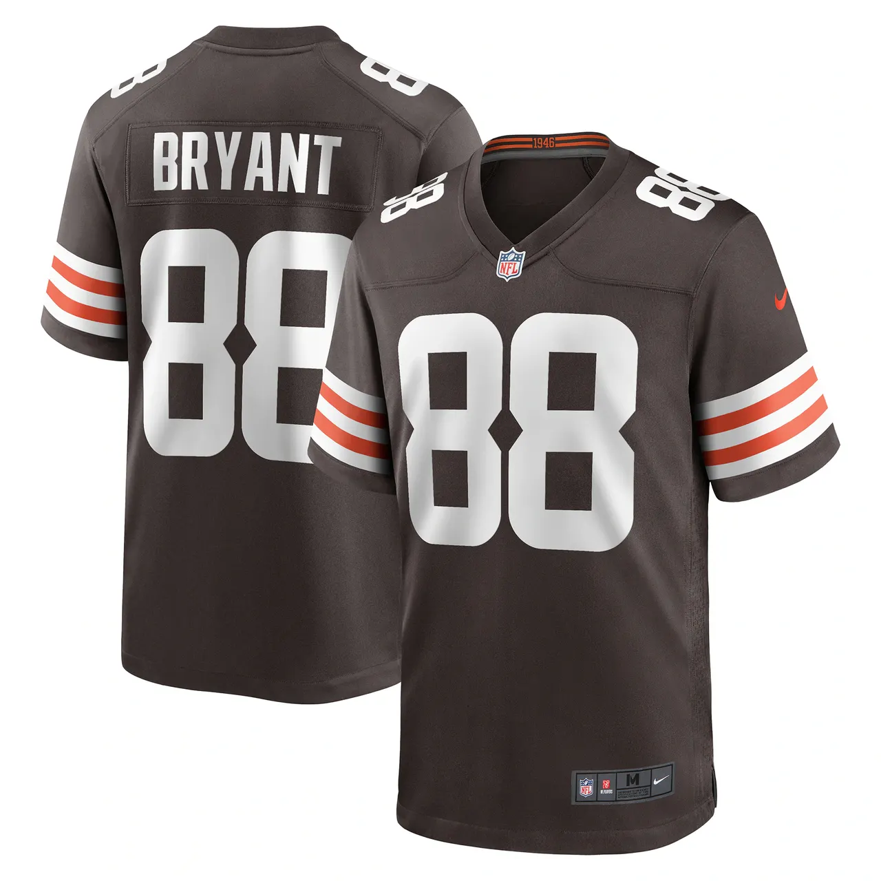 Harrison Bryant Cleveland Browns Nike Game Jersey - Brown - Image 2