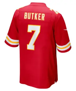 Harrison Butker Kansas City Chiefs Nike Game Jersey - Red - Image 4