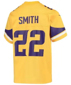 Harrison Smith Minnesota Vikings Nike Youth Inverted Game Jersey - Gold - Image 3