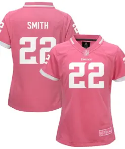 Harrison Smith Minnesota Vikings Nike Youth Bubble Gum Jersey - Pink - Image 2