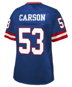 Harry Carson New York Giants NFL Pro Line Women's Retired Player Jersey - Royal Blue - Image 3