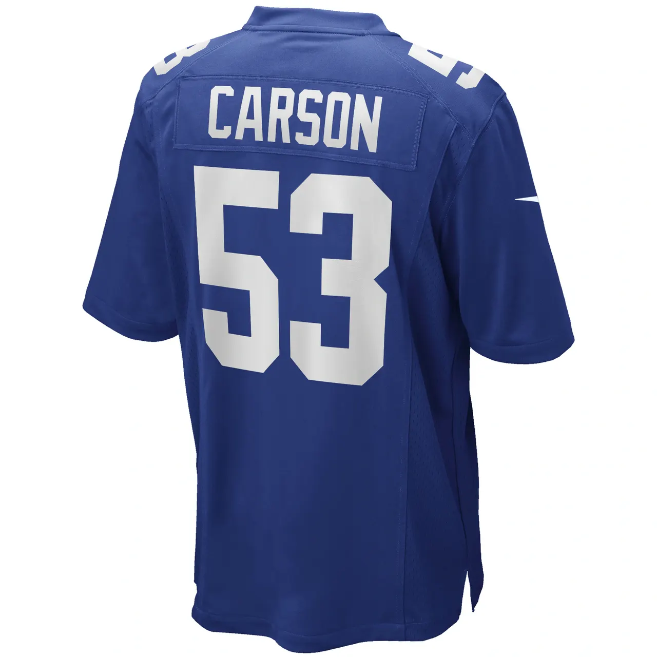 Harry Carson New York Giants Nike Game Retired Player Jersey - Royal Blue - Image 4