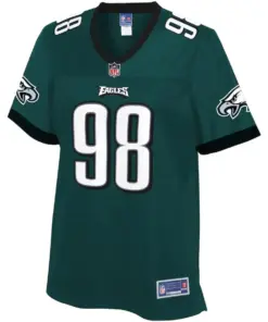Hassan Ridgeway Philadelphia Eagles NFL Pro Line Women's Player Jersey - Midnight Green - Image 2