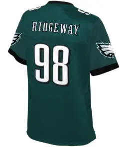 Hassan Ridgeway Philadelphia Eagles NFL Pro Line Women's Player Jersey - Midnight Green - Image 3