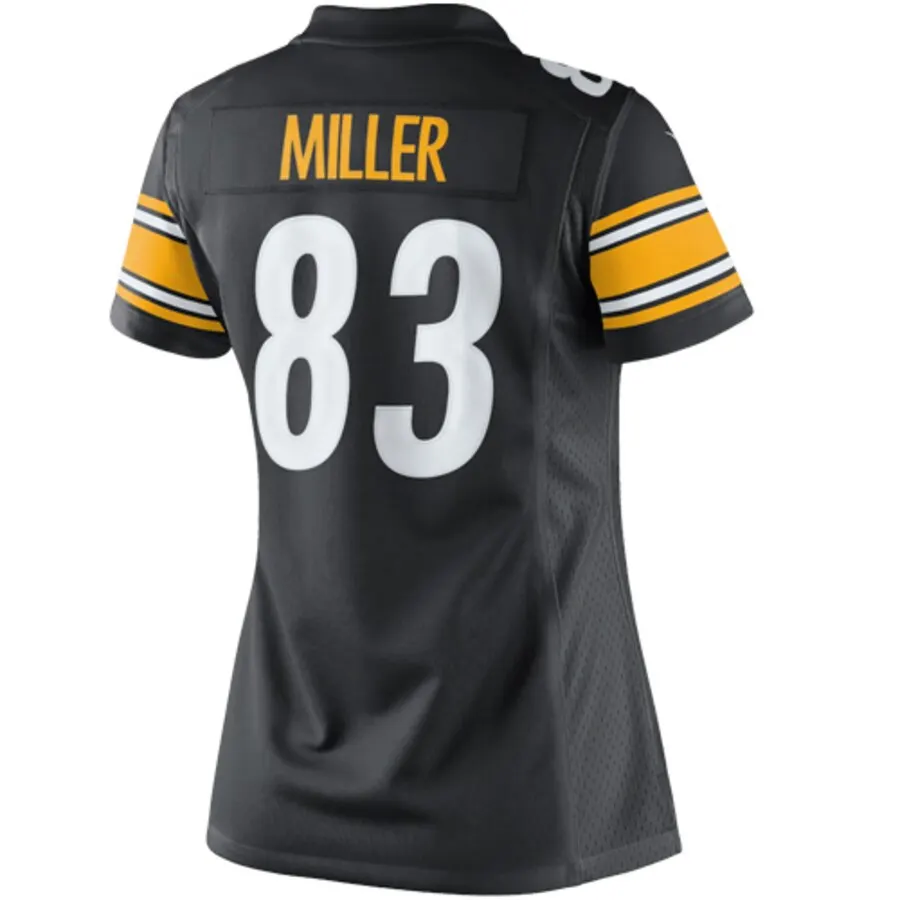 Heath Miller Pittsburgh Steelers Nike Women's Limited Jersey - Black - Image 3