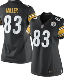 Heath Miller Pittsburgh Steelers Nike Women's Limited Jersey - Black