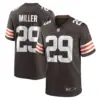 Herb Miller Cleveland Browns Nike Game Player Jersey - Brown
