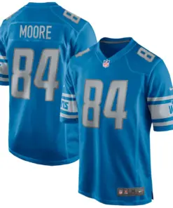 Herman Moore Detroit Lions Nike Game Retired Player Jersey - Royal Blue