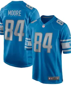 Herman Moore Detroit Lions Nike Game Retired Player Jersey - Powder Blue