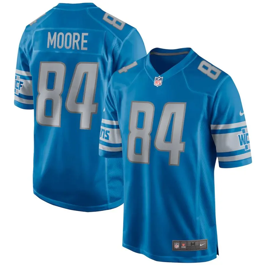 Herman Moore Detroit Lions Nike Game Retired Player Jersey - Powder Blue
