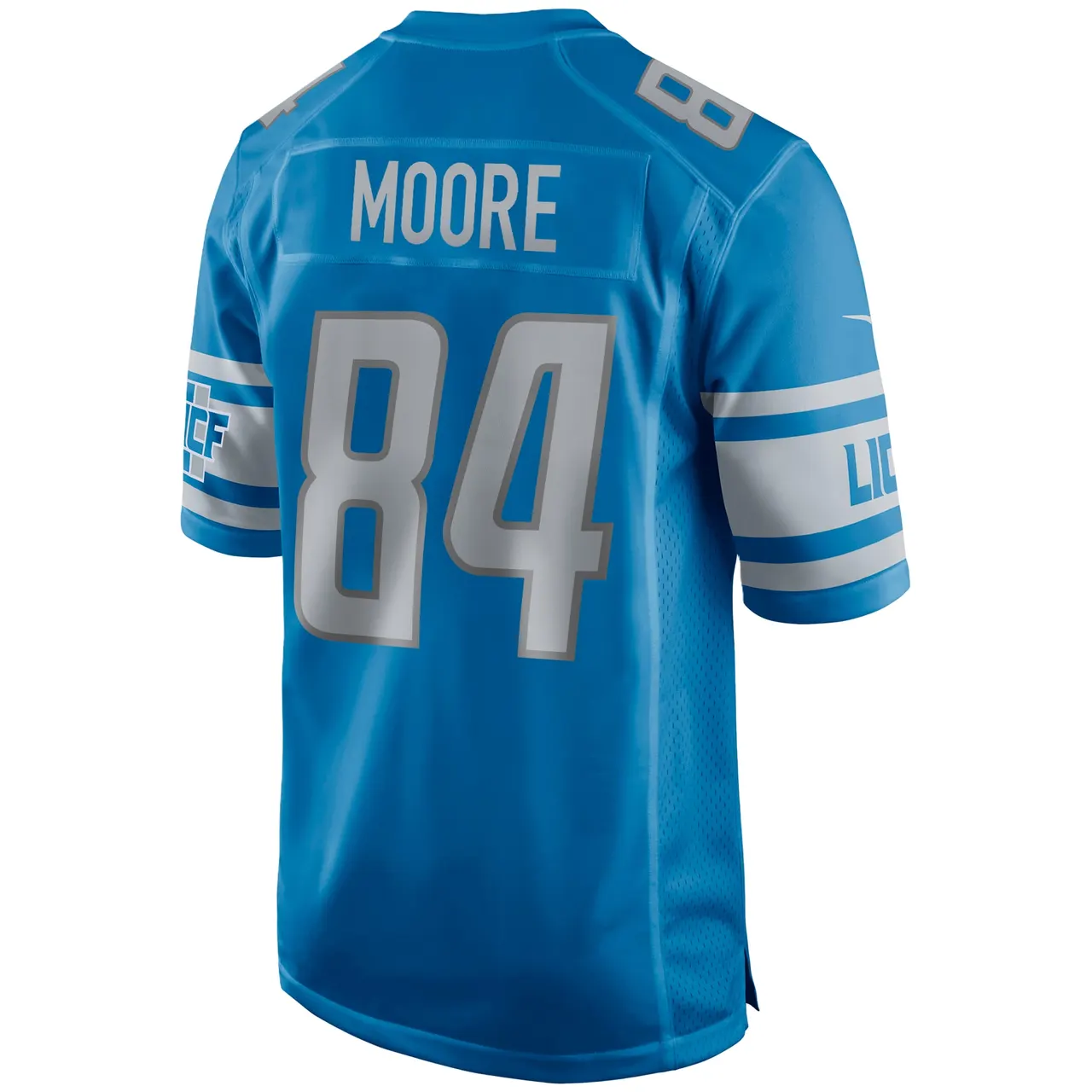 Herman Moore Detroit Lions Nike Game Retired Player Jersey - Royal Blue - Image 4