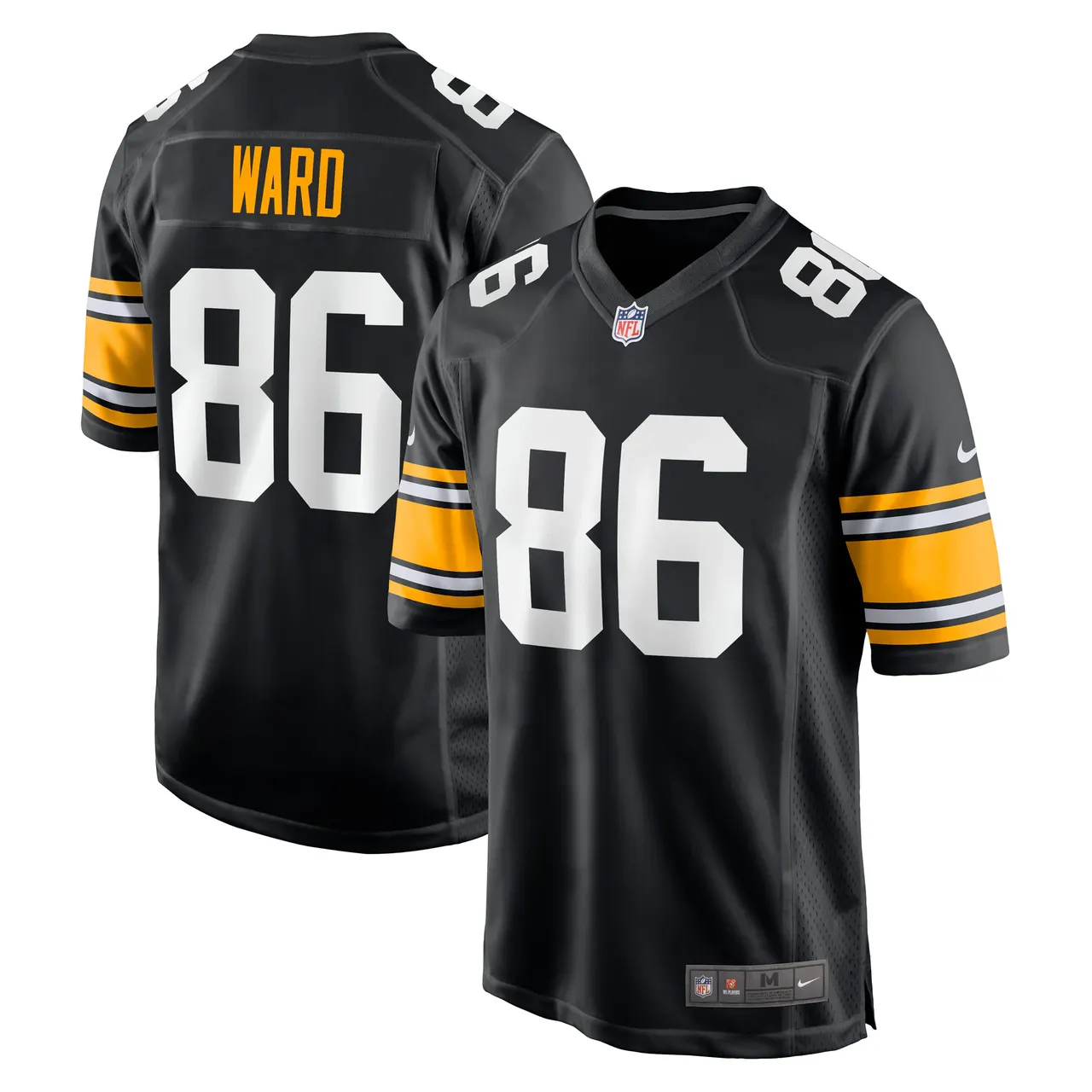Hines Ward Pittsburgh Steelers Nike Retired Player Jersey - Black - Image 2