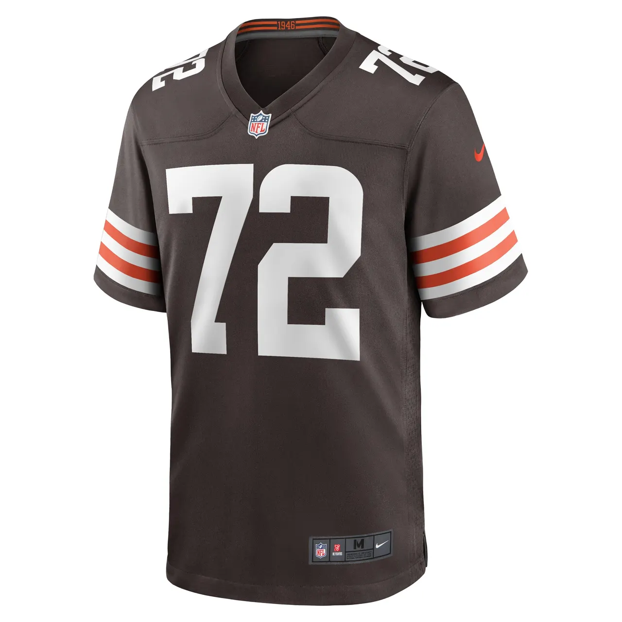 Hjalte Froholdt Cleveland Browns Nike Game Player Jersey - Brown - Image 3