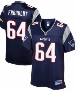 Hjalte Froholdt New England Patriots NFL Pro Line Women's Player Jersey - Navy