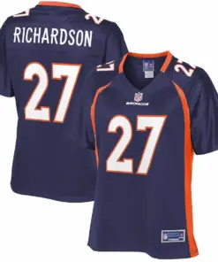 Horace Richardson Denver Broncos NFL Pro Line Women's Alternate Player Jersey - Navy