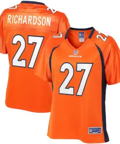 Horace Richardson Denver Broncos NFL Pro Line Women's Primary Player Jersey - Orange