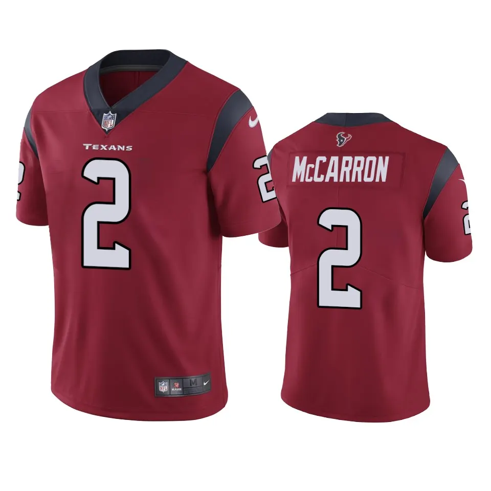 AJ McCarron Houston Texans Nike Vapor Untouchable Limited Jersey - Maroon