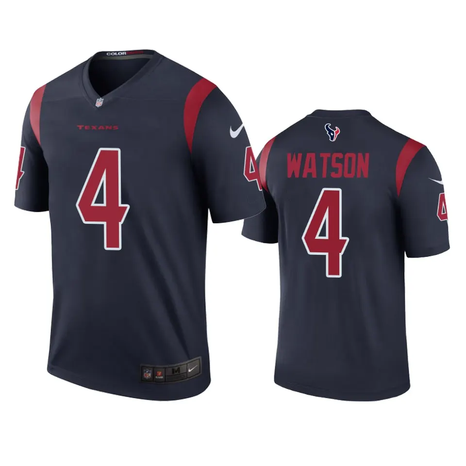 Deshaun Watson Houston Texans Nike Color Rush Legend Jersey - Navy