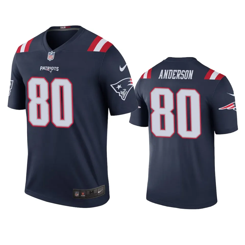 Senio Kelemete Houston Texans Nike Color Rush Jersey - Navy