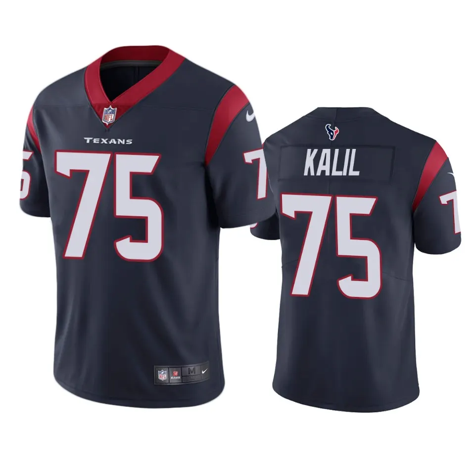 Matt Kalil Houston Texans Nike Vapor Untouchable Limited Jersey - Anthracite