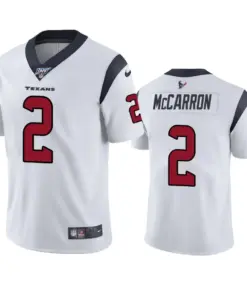 AJ McCarron Houston Texans Nike 100th Season Vapor Limited Jersey - White