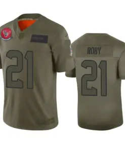 Bradley Roby Houston Texans Nike 2019 Salute to Service Limited Jersey - Olive