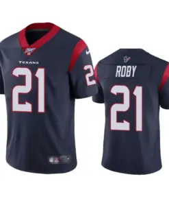 Bradley Roby Houston Texans Nike 100th Season Vapor Limited Jersey - Navy