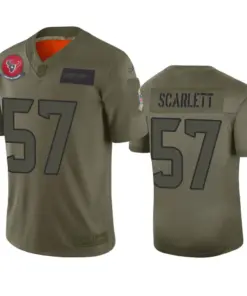 Brennan Scarlett Houston Texans Nike 2019 Salute to Service Limited Jersey - Olive