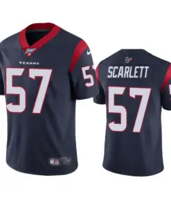 Brennan Scarlett Houston Texans Nike 100th Season Vapor Limited Jersey - Navy
