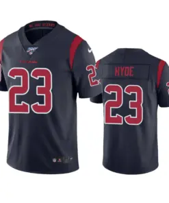 Carlos Hyde Houston Texans Nike 100th Season Color Rush Jersey - Anthracite